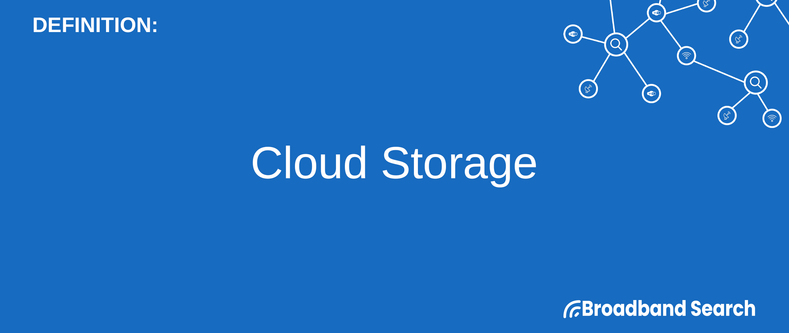 What Is The Simple Definition Of Cloud Storage